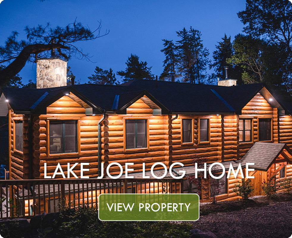 Lake Joe Log Home 